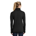 thumbnail image 2 of Sport-Tek LST280 Ladies Triumph Cowl Neck Pullover, Navy, 4XL, Womens Sweatshirts & Hoodies, 2 of 4