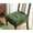 Green, variant on Memory Foam Seat Cushion - Square Magpie Printed Pillow for Chair, Sofa, Floor | Removable Cover | Supportive & Comfortable