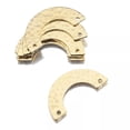 thumbnail image 5 of GKNET 20Pcs Brass Half Round Arched Charms Connectors Pendant Diy For Delicate Jewelry Making, 5 of 6