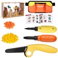 thumbnail image 1 of Kit de Herramientas de Cartón para Construcción ZLemma 124 Piezas con Riñonera, 1 of 7