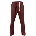 thumbnail image 4 of SAWOBUUN Men's Cotton Pants Relaxed Fit Casual Summer Pants Drawstring Elastic Waist Trousers, 4 of 9