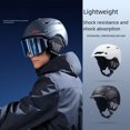 thumbnail image 1 of Casco de esquí ligero, equipo de protección anticolisión y cálido para deportes al aire libre, equipo de esquí de una o dos tablas TK03, 1 of 5