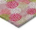 thumbnail image 4 of Addison Rugs Chantille Indoor/Outdoor Transitional Circles Pink Washable Runner Rug, 2'3" x 7'6", 4 of 6