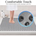 thumbnail image 6 of Extra Large Non Slip Shower Mat for Inside Shower, 47x32 Inch Oversized Shower Stall Mat,Bath Mat for Shower with Big Suction Cups,Drain Holes,Two-Sided Anti-Slip, 6 of 16