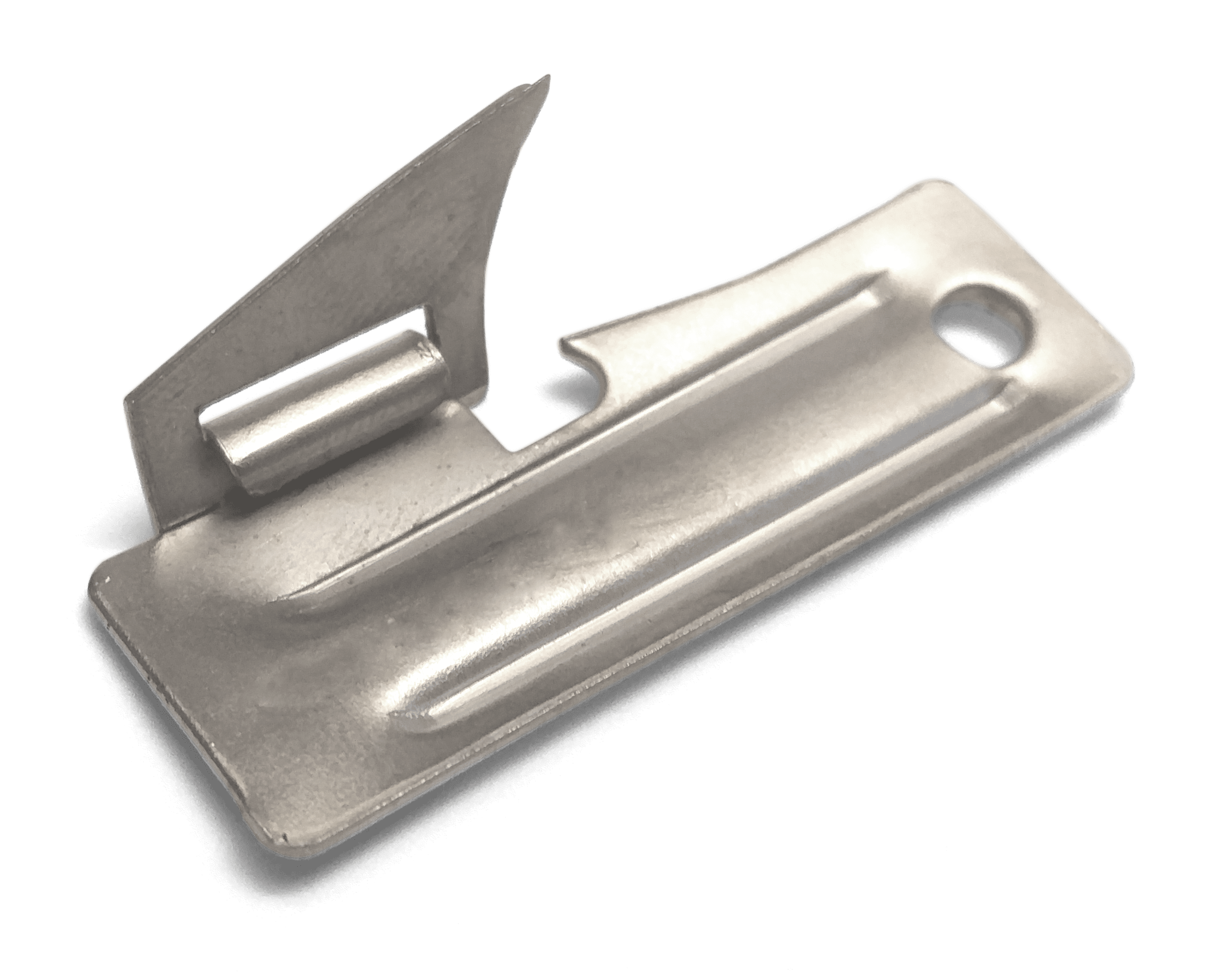 Nickel Plated Steel Bottle or Can Punch Opener 7" Free Shipping USA Only 