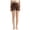 Coffee, variant on felwors High Waisted No Front Seam Biker Shorts 4 Inch Inseam Squat Proof Yoga Volleyball Running Black for Size L