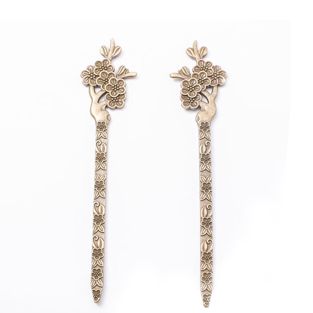 Minnieouse Horquilla de aleación para escultura, accesorios para hacer joyas, herramientas de estilismo, Clip para libro de manualidades DIY para lectores Accesorio para el cabello Bronce antiguo Minnieouse AP009885-01B