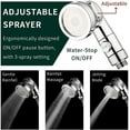 thumbnail image 2 of 3 Mode Bidet Faucet External Shower Head Bathroom Kitchen Basin Tap Adapter Splitter Set Water Diversion Shower For Beauty Salon, 2 of 5