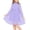 Purple, variant on Arshiner Flypigs Tween Girls Long Sleeve Fall Dresses Swiss Dot Casual Party Dress