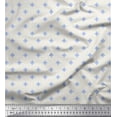 thumbnail image 1 of Soimoi Poly Georgette Fabric Small Motif Shirting Printed Craft Fabric by The Yard 42 Inch Wide, 1 of 1
