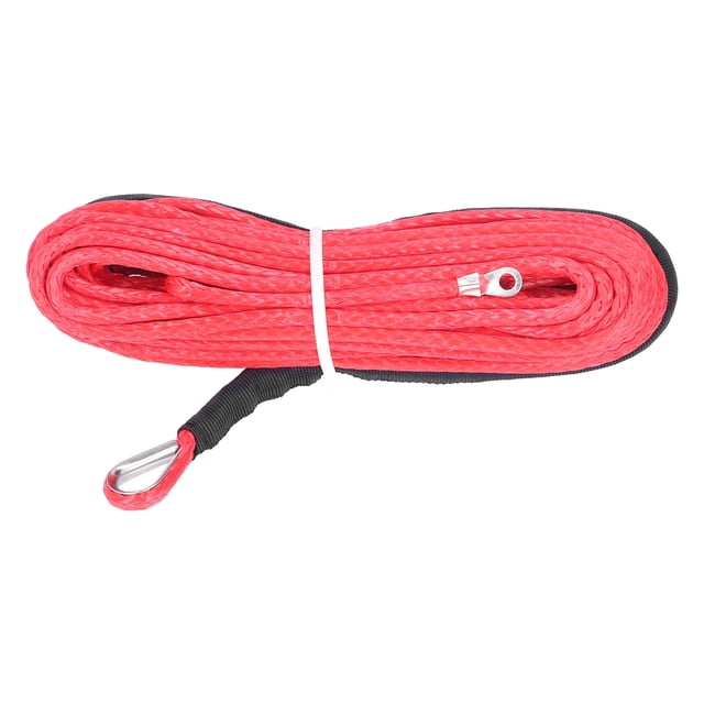 Winch Cable, Waterproof 4.8mmx15m ATVs Towing Line For UTV For Trailer Blue,Red