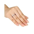 thumbnail image 5 of Everly Women's Diamond 14k Rose Gold Wedding Ring, 5 of 8