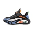 thumbnail image 6 of enyan Sneakers Boys Summer Breathable Lightweight Socks Shoes Soft Casual Sneakers Running Shoes for Kids (Toddler/Little Kid/Big Kid) Blue,2.5, 6 of 7