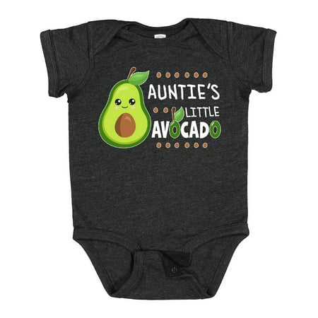 

Inktastic Auntie s Little Avocado with Cute Baby Avocado Gift Baby Boy or Baby Girl Bodysuit