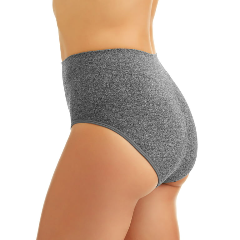 Skinnygirl by Bethenny Frankel, Seamless Shaping Brief with Ruched Detail -  3 pack 