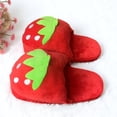 thumbnail image 5 of Vjnyvs Women's Winter Warm Slippers Cute Comfortable Strawberry Slippers Kawaii Fruit Fuzzy Plush Slipper Warm Cotton Slippers Indoor Home Cotton Slippers, 5 of 7