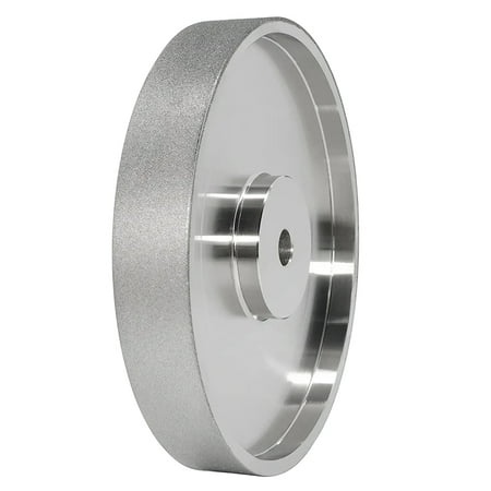 

CBN Grinding Wheel 6Inch Dia x 1Inch Wide with 1/2Inch Arbor Diamond Grinding Wheel for Sharpening HSS 320 Grit