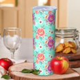 thumbnail image 2 of Pioneer Flower Floral Print Pattern 20oz Skinny Tumbler with Straw & Lid, Double Wall Vacuum Insulated Cup, Leak-Proof, Cup Holder Friendly, Hot 6H Cold 12H, 2 of 6