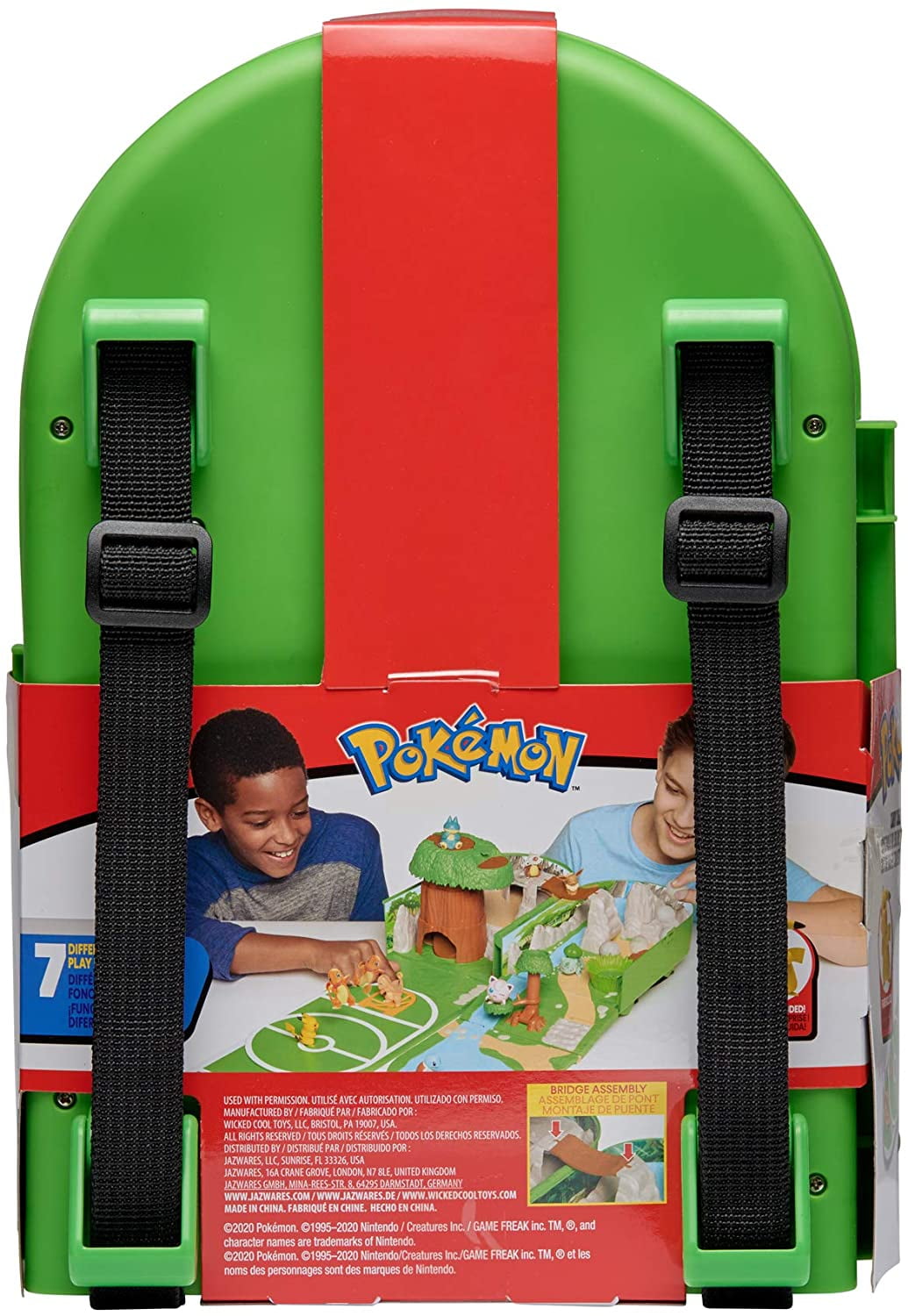 pokemon backpack playset walmart