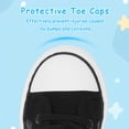 thumbnail image 2 of UYSYZBC Toddler Kids Sequin Canvas Sneaker for Girls Boys High Top Walking Cushioned Sneakers Non-Slip Sparkly Casual School Shoe, 2 of 6