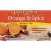 Bigelow Orange and Spice, Caffeine Free, Herbal Tea Bags, 20 Count