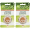 EcoTools Mini Facial Cleansing Brush, Infused with Citrus, Best with Facial Cleanser & Scrubs, Reduces Redness & Brightens Skin, 2 Pack