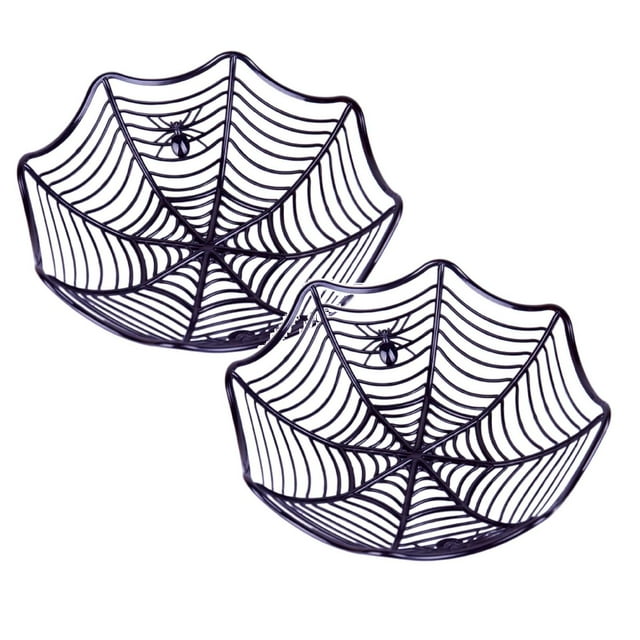 2Pcs Christmas Decorations Halloween Themed Fruit Serving Bowl For Party And Kitchen Tableware Tableware