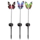 thumbnail image 1 of Yuarrent 3 pack/lote de luz Solar, paquete de 3 mariposas para jardines encantadores, luces de mariposas, luces de césped Iluminación y accesorios, 1 of 6