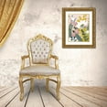 thumbnail image 3 of Popp, Grace 15x18 Gold Ornate Wood Framed with Double Matting Museum Art Print Titled - Garden Sketch II, 3 of 4