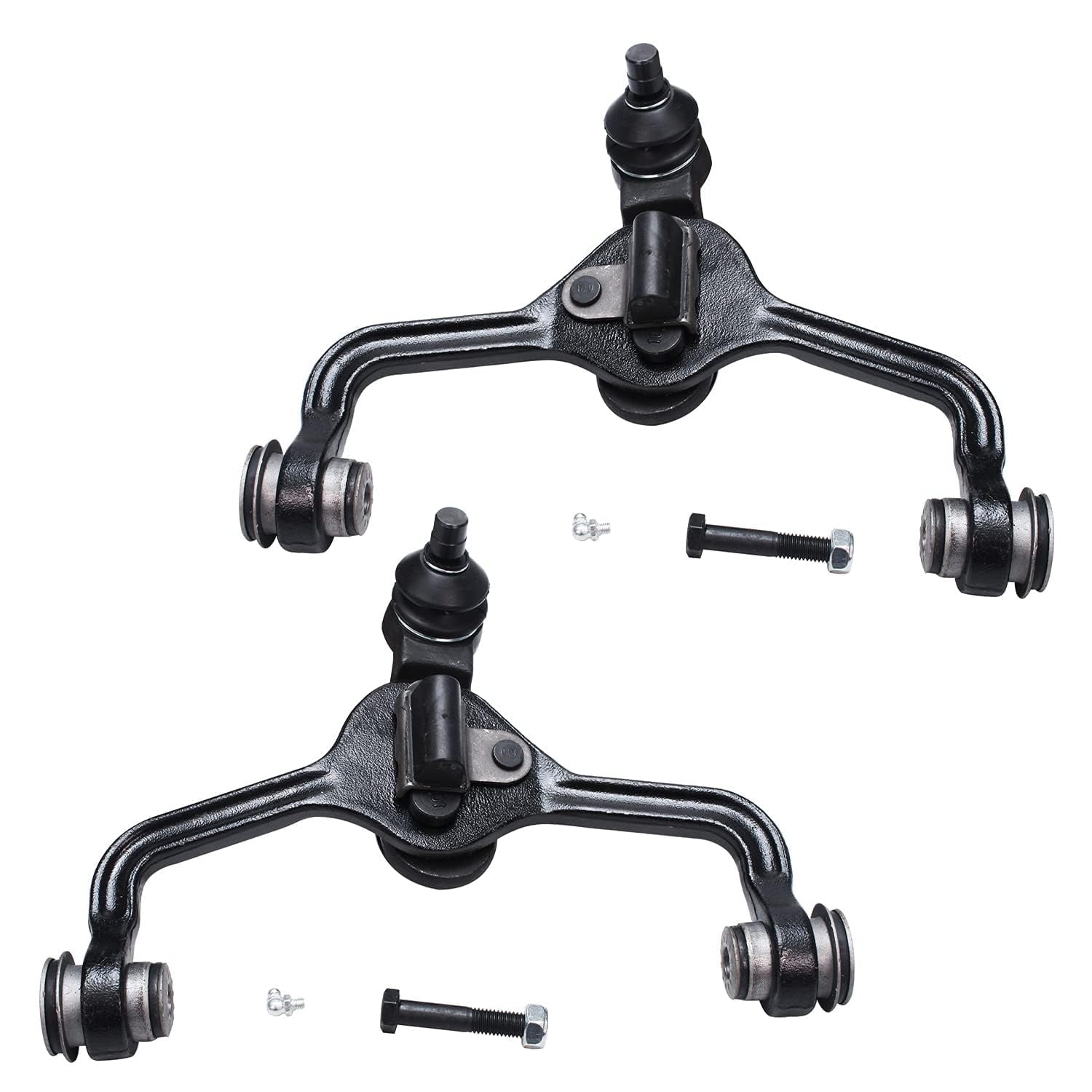 Detroit Axle - 10pc Suspension Kit for 1998-2002 Ford Crown Victoria Lincoln Town Car Mercury Grand Marquis, 4 Upper Lower Control Arms w/Ball Joints, 4 Tie Rods, 2 Sway Bars Replacement