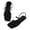 A-Black81, variant on Womens Flat Slide Minimalist Crisscross Thin Strap Ladies Sandals Summer Sleek Street Everyday Casual Outdoor Walking Sandals