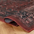 thumbnail image 6 of BNM Vintage Washable Indoor Area Rug, 2' x 3', Red, 6 of 11