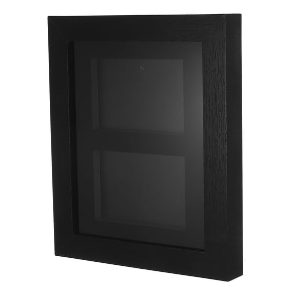 OULII Black Wall Mounted Sports Card Display Frame Case for Trading and Baseball Cards