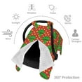 thumbnail image 3 of Car Seat Cover Baby, Broccoli Baby Car Seat Cover for Baby Boys Girls Newborn , Infant Car Seat Canopy Cover Nursing Breastfeeding Cover Warm Blanket, 3 of 7