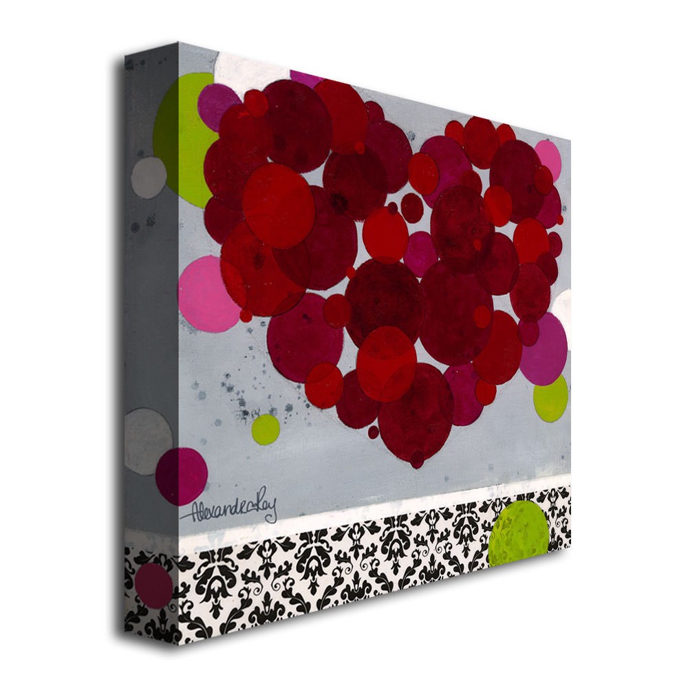 Trademark Fine Art "Good Vibrations" Canvas Art by Alexandra Rey