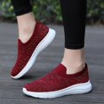 thumbnail image 3 of Women's Walking Shoes Slip on Socks Running Sneakers for Women Lightweight Comfort Work Tennis Shoes, 3 of 8