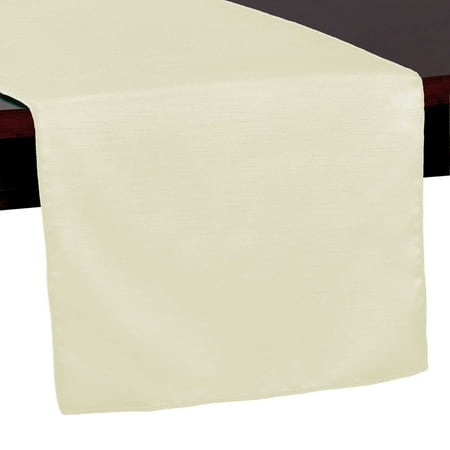 

Ultimate Textile Reversible Shantung Satin - Majestic 14 x 72-Inch Table Runner