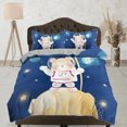 thumbnail image 1 of Ropa de Cama Osito Astronauta, Funda Nórdica y Funda de Almohada, Cremallera, 1 of 4