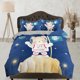 thumbnail image 1 of Ropa de Cama Osito Astronauta, Funda Nórdica y Funda de Almohada, Cremallera, 1 of 4