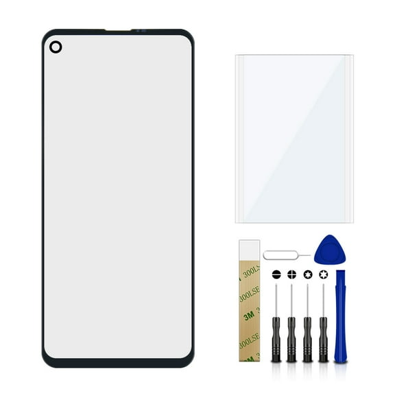 For Samsung Galaxy A8s SM-G8870 G8870 Replacement Front Outer Glass Lens Screen Tool Black