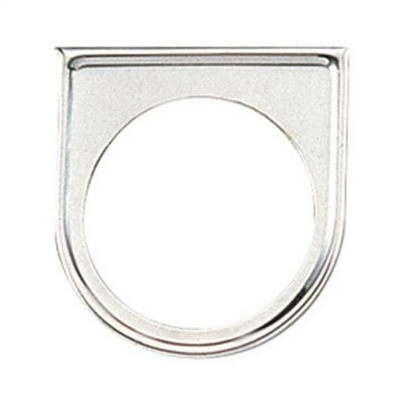 Equus 9821 2" Single Gauge Mounting Panel, Chrome