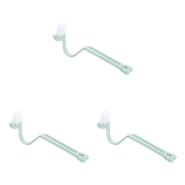 Yuarrent Cepillo de limpieza en forma de S de alta con gancho, cepillos de baño de pelo suave, cepillo de limpieza para baño, herramientas de Type1 NO1 Yuarrent CBP035340
