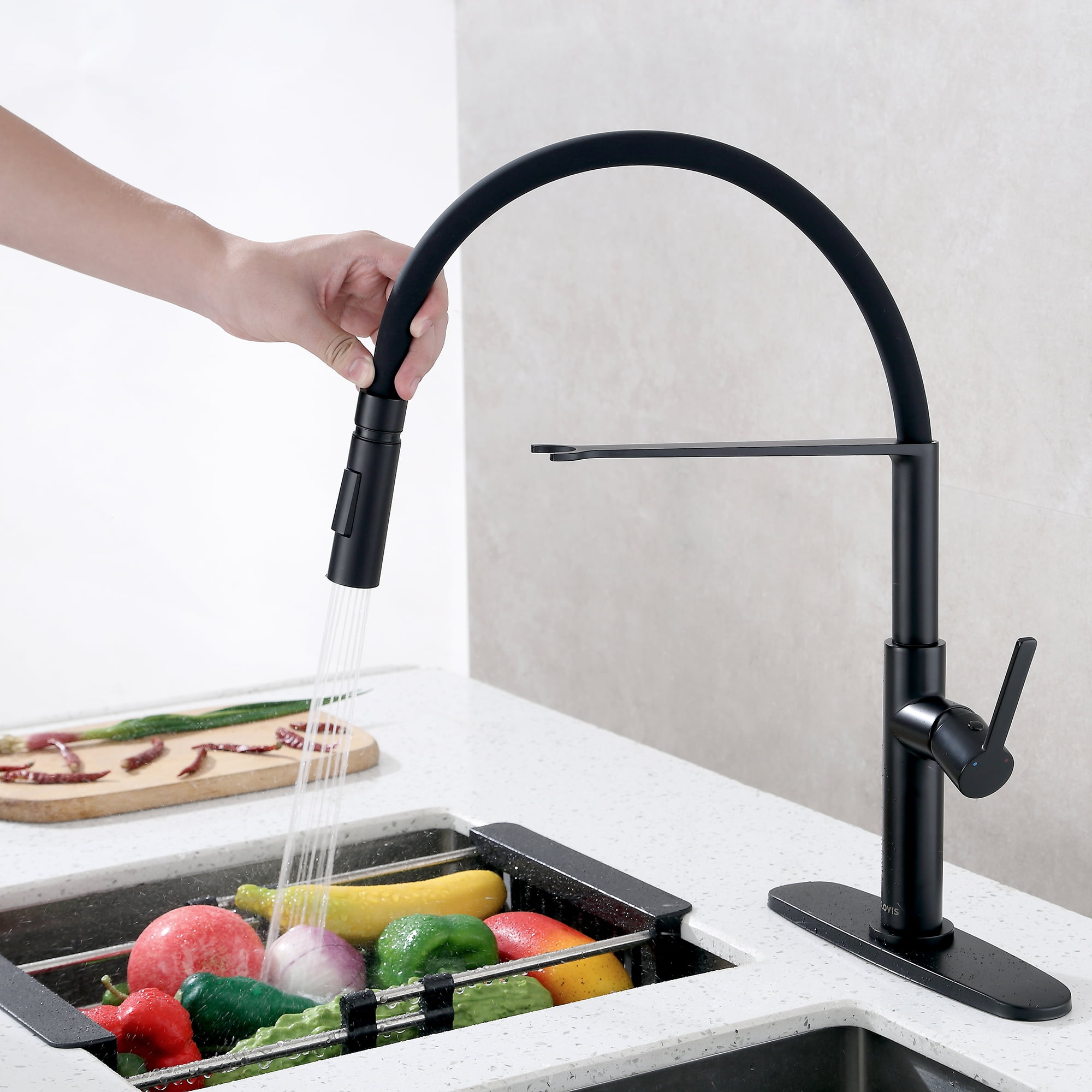Kitchen Faucets, Touchless Kitchen Sink Faucet with Pull Out Sprayer