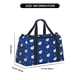thumbnail image 3 of Fotbe Moon Lamb Bolsa de Viaje con Estampado, Bolsa de Fin de Semana para Mujer con Compartimento para Zapatos, Bolsa de Gimnasio con Bolsillo Húmedo, 3 of 7