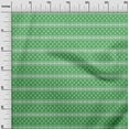 thumbnail image 3 of oneOone Tissu Polyester Lycra Vert Mer Tissu Robe Ikat Tissu Imprimé Tissu au Mètre 56 Pouces de Large, 3 of 5