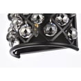 thumbnail image 6 of 1214 Madison Collection Wall Sconce W:11.5in H:10.5in Ext: 6.5in Lt:1 Mocha Brown Finish Royal Cut Silver Shade (Grey), 6 of 8