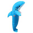 thumbnail image 5 of Funny Inflatable Costumes Adult Halloween Fancy Dress Scary Shark Dress Costume, 5 of 5