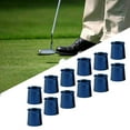 thumbnail image 4 of 12x s de Golf duraderas, cubierta de adaptador de punta cónica, tamaño de aleación de aluminio. 370, accesorios de Golf sólidos, protectores, de eje de palo de Golf Azul Zulema Férulas de hierro para golf, 4 of 8