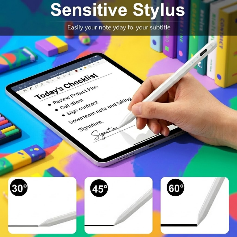 NIUTA Universal Stylus Pen, Rechargeable, Type-C Charging photo 4