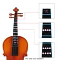 thumbnail image 2 of Amdohai 1/2 Guide de Violon Fiddle Autocollant Étiquette Intonation, 2 of 7